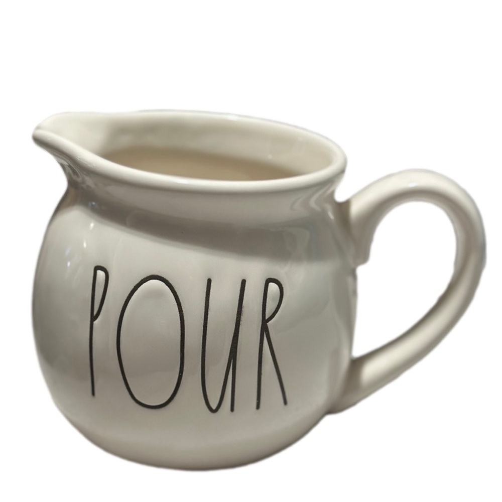 Pour on the Charm with Rae Dunn's POUR Pitcher - Perfect for Any Occasion!